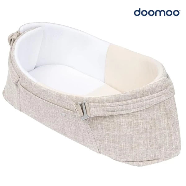 比利時 Doomoo NEST'N GO 便携式嬰兒睡籃 - 卡其 (初生~9kg)
