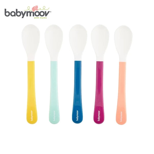 French Babymoov Feeding Spoon 5-Piece Set (Suitable for 8 months and above)