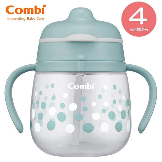 日本Combi LakuMug 学习杯240ml (啜饮型) - 苏打泡泡l 适合4个月或以上| 日本制