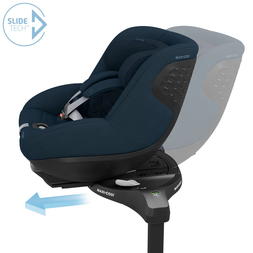 荷蘭 Maxi Cosi SlideTech™套裝 (PEARL 360 PRO 汽車座椅 + 底座) 3個月~4歲