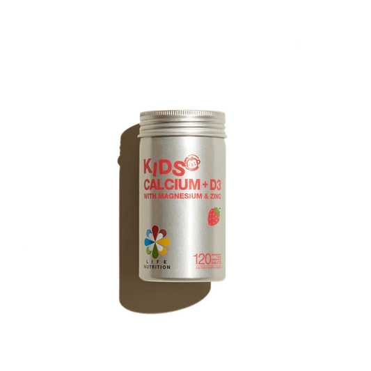 美国LIFE NUTRITION 乐怡善儿童钙多多120粒(强健骨骼，促进成长) 香港行货