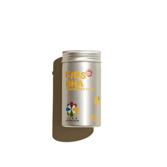 美国LIFE NUTRITION 乐怡善儿童DHA 60粒(维护大脑、眼睛、神经系统发育健康) 香港行货