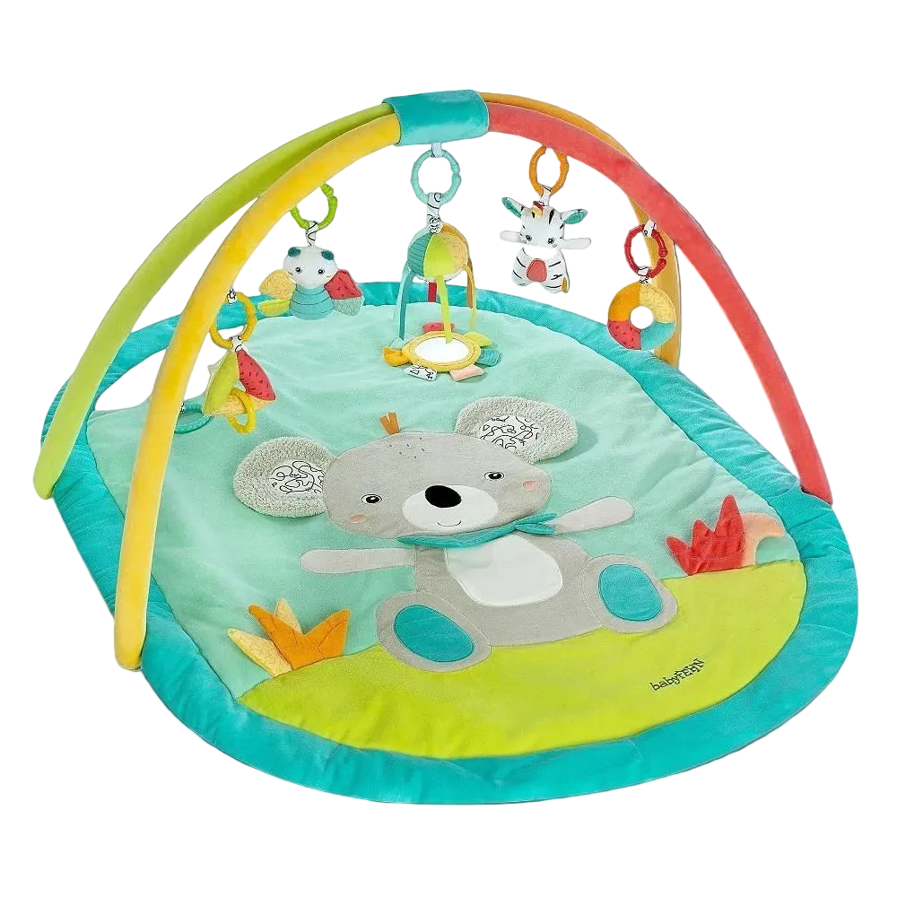 德國 Fehn DOBABYDOO 多功能嬰兒遊戲墊 - 樹熊 (附 5 款可拆玩具) 🎁百日宴/ BB Shower 送禮首選！