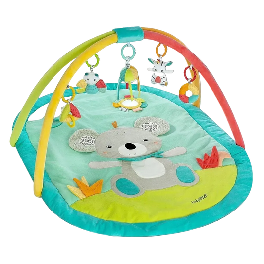 德國 Fehn DOBABYDOO 多功能嬰兒遊戲墊 - 樹熊 (附 5 款可拆玩具) 🎁百日宴/ BB Shower 送禮首選！